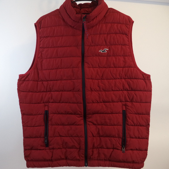 hollister vest mens